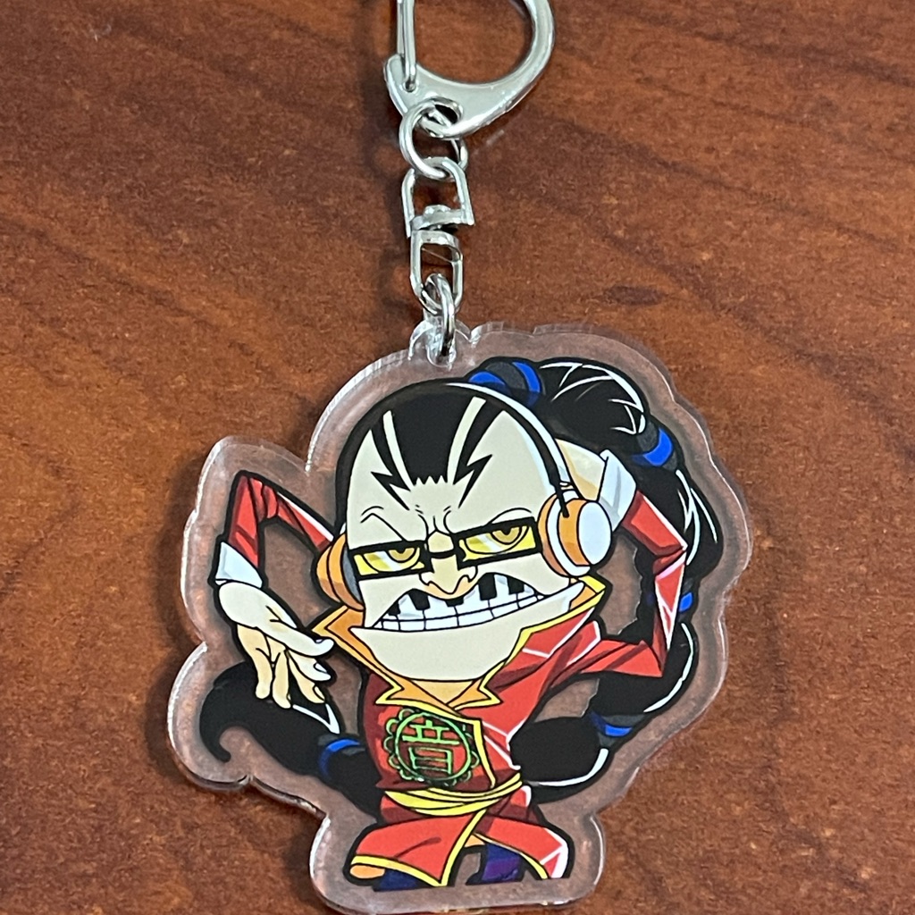 One Piece Scratchmen Apoo Keychain